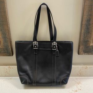Coach Vintage Large Leather Tote Bag